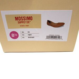 Mossimo Supply Co. Ona Ballet Flats Women’s 8.5 Cognac Brown New in Box